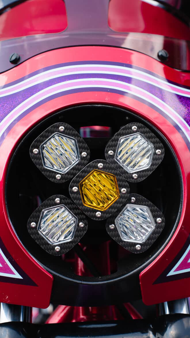 Baja Designs S1 Carbon Fiber Trim Rings by Fish Tank Racing 76