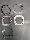 Baja Designs S1 Carbon Fiber Trim Rings by Fish Tank Racing 76