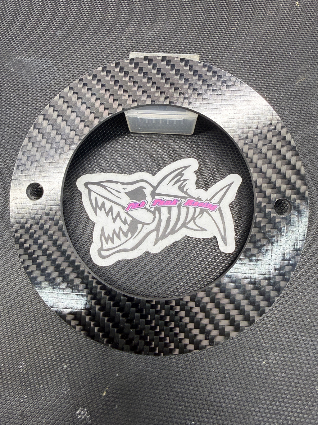 Fish Tank Racing 76 S&S Stealth Air Stinger Air Cleaner Cover Ring Carbon Fiber