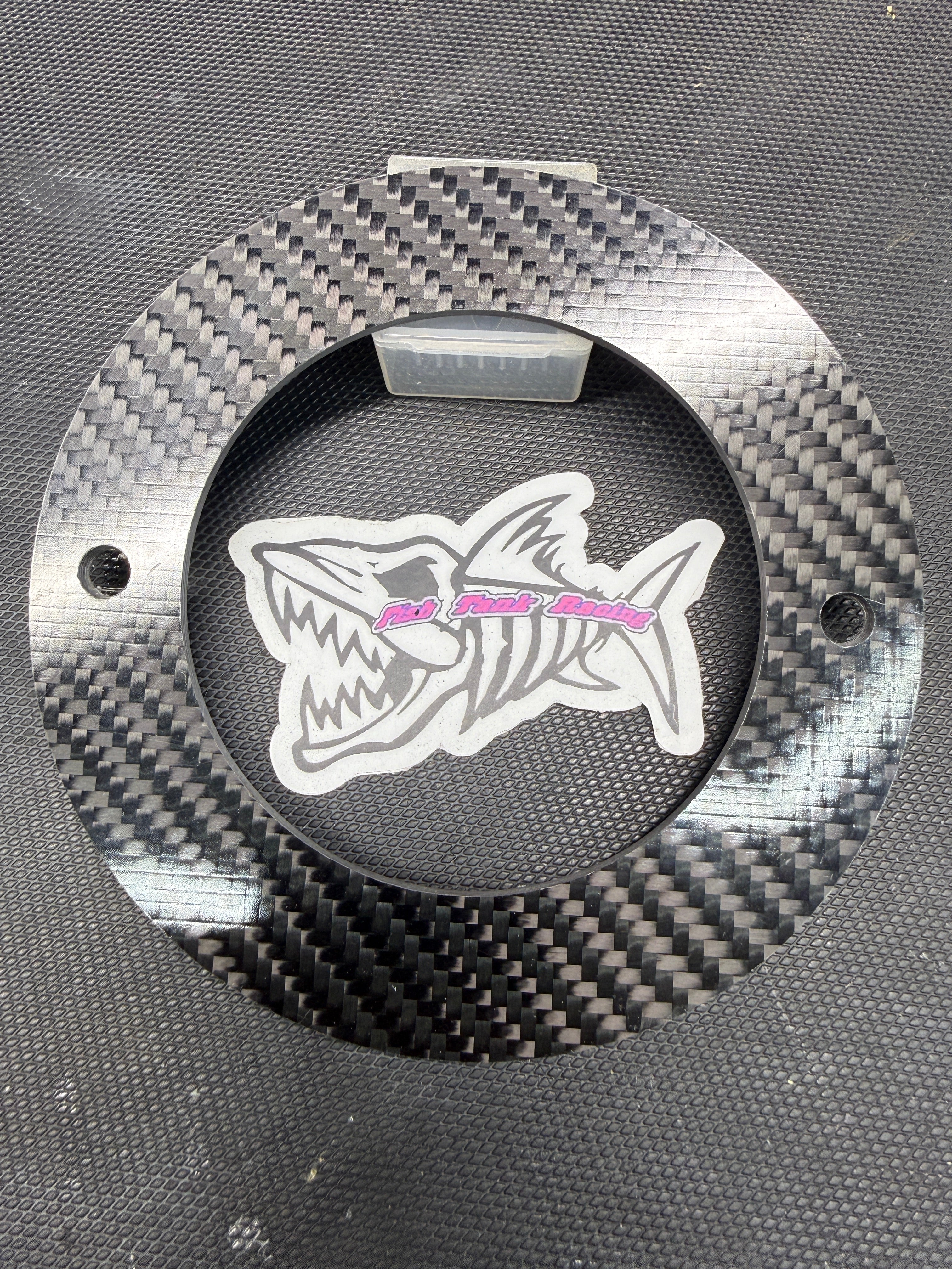 Fish Tank Racing 76 S&S Stealth Air Stinger Air Cleaner Cover Ring Carbon Fiber