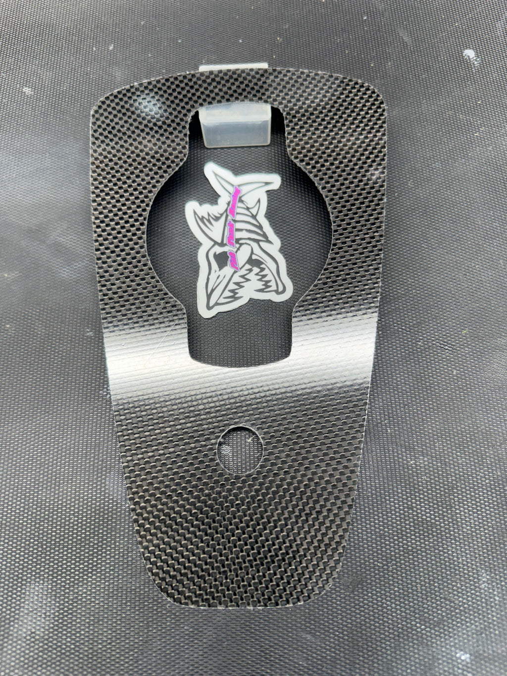Fish Tank Racing glossy Carbon Fiber Indian Challenger dash insert