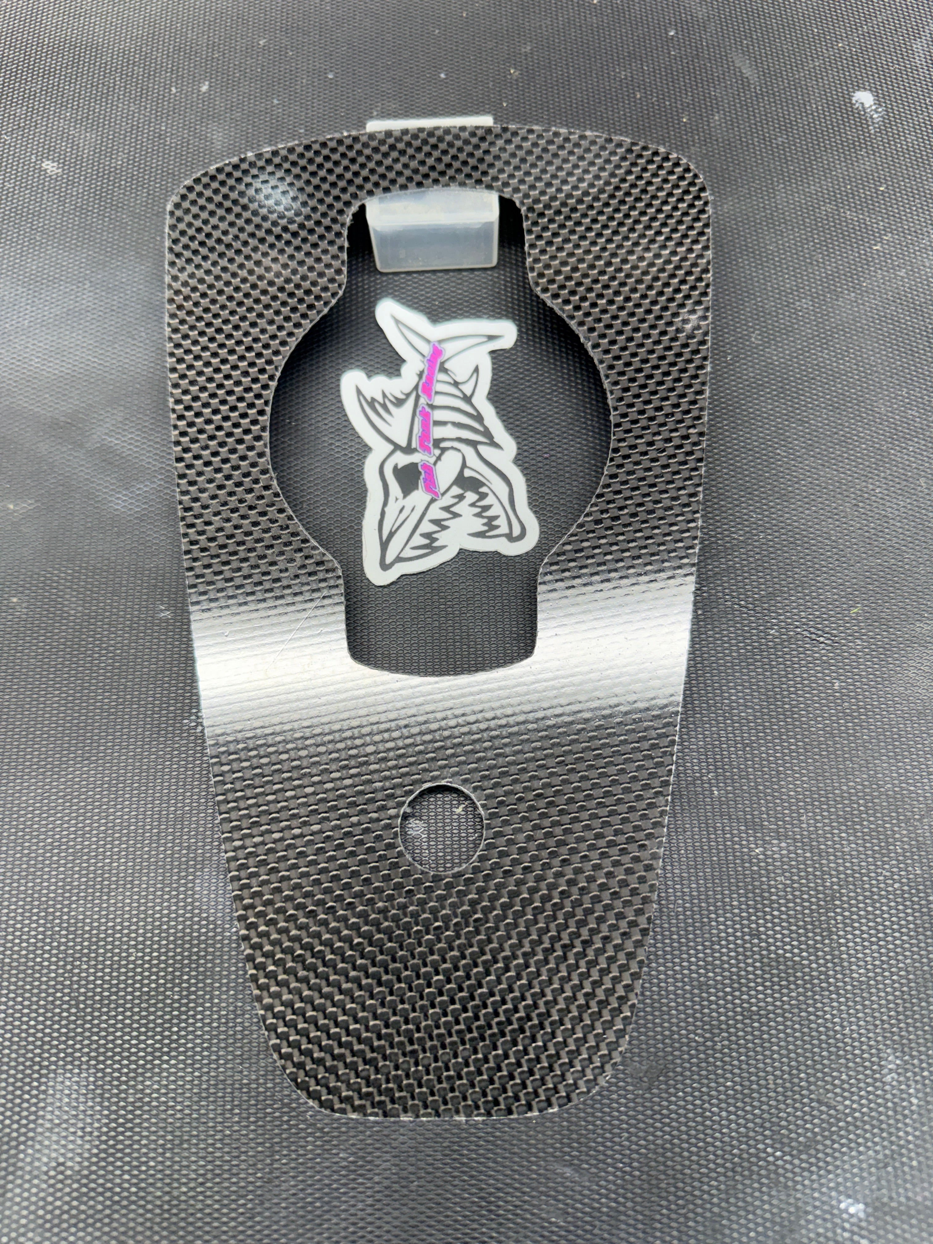 Fish Tank Racing glossy Carbon Fiber Indian Challenger dash insert