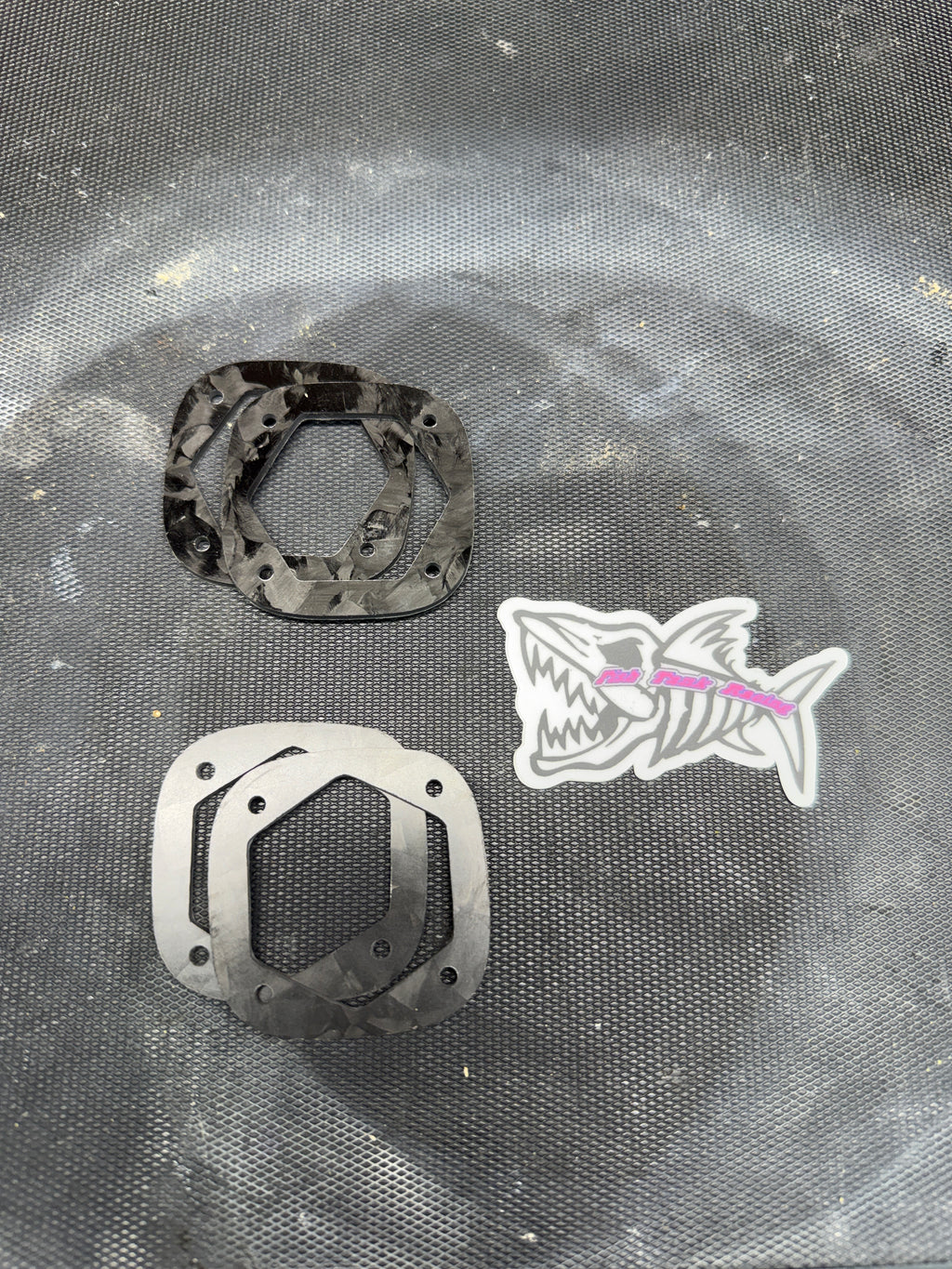 Baja Designs S1 Carbon Fiber Trim Rings by Fish Tank Racing 76
